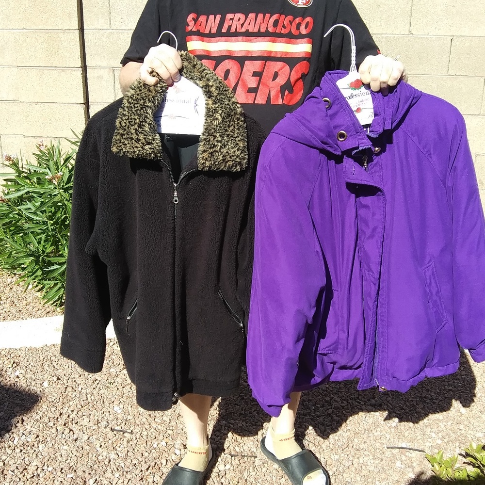 Two women's coats